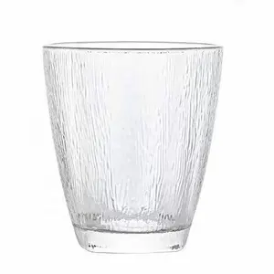 Alta calidad 11oz 330ml vaso de vidrio transparente jugo copas de vino cerveza whisky vaso para beber