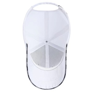 Marca un formato 6 pannelli strutturati con prestazioni di chiusura regolabile per attività all'aperto e berretto da Baseball ricamo personalizzato - Product Image 3