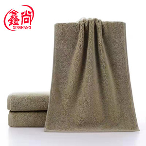 Serviette en coton pur Xinshang 35x75cm, couleur unie, épaisse, absorbante, pour le visage, idéale comme cadeau, rectangulaire, fabriquée en Chine - Product Image 3
