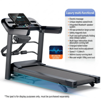 Caminadora Plegable Ultra Silenciosa con Ajuste de Velocidad con un Clic, Máquina para Correr en Casa para Mujeres