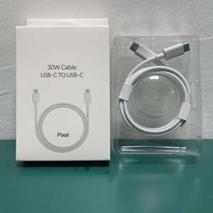 Para <span class=keywords><strong>Google</strong></span> <span class=keywords><strong>30W</strong></span> <span class=keywords><strong>Usb</strong></span> <span class=keywords><strong>C</strong></span> a Cable tipo <span class=keywords><strong>C</strong></span> 100CM PD Cable de carga rápida Cable de datos para <span class=keywords><strong>Google</strong></span> Pixel 4 5 6 Pro 3A 4A 5A 6A 7A 4XL - Product Image 4