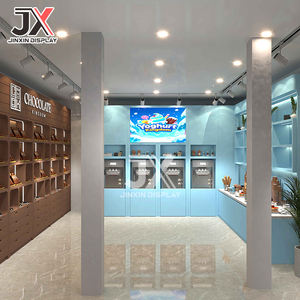 Sweetshop <span class=keywords><strong>Comptoir</strong></span> Confiserie Rack <span class=keywords><strong>Sucette</strong></span> Vitrine Bonbons Vitrine <span class=keywords><strong>Chocolat</strong></span> Sweet Shop Étagère Meubles Conception Sur Mesure - Product Image 3