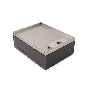 Caja de Piso con Puertos RJ45, USB, Multimedia y de Alimentación para Conectividad en Hogares y Oficinas Inteligentes - Product Image 2