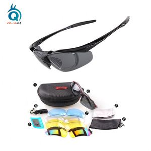 Gafas de Sol Italianas de Carreras TR90 Polarizadas con Múltiples Lentes en Colores Azul, Blanco, Rojo, Plateado, Naranja y Gris, Estilo Moderno - Product Image 6