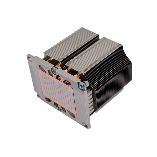 Server Cooler 3U 3647 Copper Bottom Aluminum Bottom Aluminum FIN 4 Heat Pipe Precision Cpu Cooler Heatsink