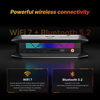Nieuwe M5 Gaming AI Mini Desktop Ryzen AI Max+ 395 Computer WIFI 7 PC 128GB LPDDR5x 2TB SSD Fabrieksdirect Aanpasbaar