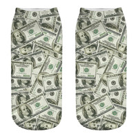 Chaussettes personnalisées en 3D, livraison gratuite en chine, Dollar, haute qualité, professionnelles
