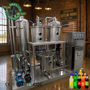 Vielseitiger Hochleistungs-Karbonator mit 5 Tanks für Bier, Sprudelwasser und Kombucha-Fabrik mit PLC-Rezeptmanager - Product Image 1