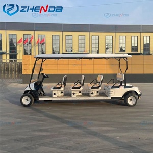 Carro Eléctrico de Lujo para 8 Pasajeros, Vehículo Utilitario de 8 Asientos, Carro de Golf Eléctrico para Uso en Resorts y Hoteles - Product Image 2