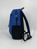 Sac à dos de randonnée léger et écologique en polyester avec fermeture éclair, courbe dorsale ergonomique et cordon élastique, capacité 20-35L