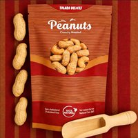 Emballage personnalisé Doypack à fermeture éclair supérieure pour fruits secs, sachet pour cacahuètes, noix de pin, cacahuètes mélangées, noix de cajou