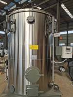 Boiler Zhongxin Harga Terjangkau Tekanan Rendah Kapasitas 200kg-2000kg Boiler Uap Biomassa Industri Otomatis Vertikal Berpipa Api