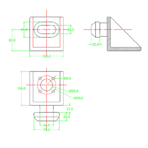 Cerradura Lateral para Contenedor de Envío ISO, Cerradura de Esquina Fija para Uso en la Parte Inferior Lateral Galvanizada - Product Image 4