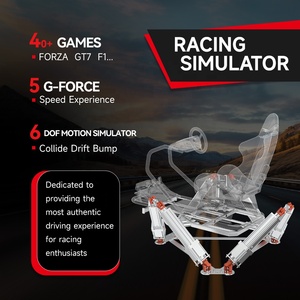 Plataforma de Carreras Profesional con 6 Grados de Libertad, Force Feedback de Alta Gama para PC/PS5/Xbox, Configuración Completa para Juegos de Carreras - Product Image 5