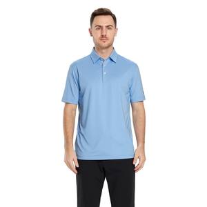 Bordado <span class=keywords><strong>de</strong></span> impresión liso <span class=keywords><strong>de</strong></span> algodón poliéster Spandex <span class=keywords><strong>de</strong></span> secado rápido transpirable deporte Golf camisa corporativa hombres uniformes trabajo Polo camisa - Product Image 2