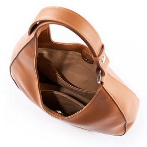 Fournisseur <span class=keywords><strong>en</strong></span> gros sacs <span class=keywords><strong>en</strong></span> <span class=keywords><strong>cuir</strong></span> véritable femmes vintage sacs à bandoulière de luxe femmes sacs demi-lune décontractés femmes - Product Image 6