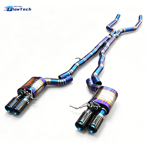 Sistema de Escape Catback Valvetronic de Titanio para BMW 650 650i Alpina B6 F06 F12 F13 N63 4.0L V8 con Control Electrónico de Válvulas - Product Image 1