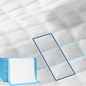 Alas Kasur Sekali Pakai untuk Lansia, Alas Penyerap Inkontinensia untuk Pria, Putih, Anti Bocor, 60x60 60x90 - Product Image 2