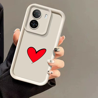 Design de mode populaire bonbons chanceux petit amour coeur impression Tpu coque arrière en Silicone pour Iphone 11 12 13 14 15 16 Pro Max