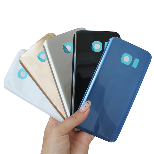 For SAMSUNG Galaxy S7 Edge/s8/s8 Plus/s9/s9 Plus Back Glass Battery Cover Rear Door Housing Case for SAMSUNG S7 Back Glass
