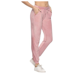 Pantalones de Salón Ligeros y Elásticos de Corte Recto y Ajustado para Mujer |   Cintura Alta con Cordón Ajustable para Gimnasio, Yoga y Uso Casual - Product Image 2