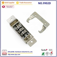 Serrure à combinaison métallique 3 chiffres 9902D, sans clé, intégrée, pour boîte à bijoux, tiroir et armoire de rangement