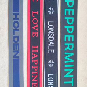 Bande élastique à haute élasticité, sangle en tissu jacquard tricoté, ruban élastique personnalisé pour sacs et vêtements - Product Image 1