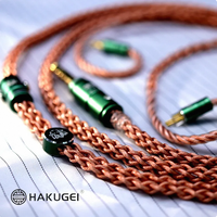 Cable de Auriculares Coaxial Concentrico de Mezcla Especial con Sonido Personalizable, Chapado en Oro, Conector de 3.5mm, para Reproductor de DVD y Altavoz