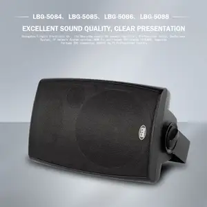 Qqchinapa 4 Inch Verstelbare Coaxiale Muur Audio Speaker Voor Conferentie, Restaurant