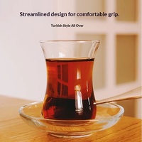 Tasse à thé et à café en verre sans plomb pour boissons chaudes, design simple, utilisation pour le thé de l'après-midi, 105 ml/125 ml/150 ml