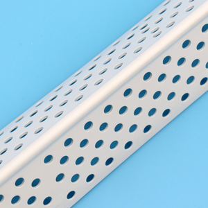 Пластиковый ПВХ профиль белый ПВХ винил угловой шарик Угловой шарнир винил Угловой шарнир для строительства - Product Image 5