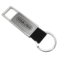 Porte-clés personnalisé en simili cuir avec logo gravé au laser sublimation anneau porte-clé personnalisé luxe voiture porte-clés en cuir PU