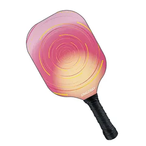 Popular High-Quality Pink Pickleball Paddle edgeless glass fiber Female Pickleball Rackets