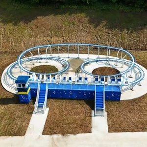 Equipo de Parque de Diversiones, Atracciones Familiares, Tobogán de 22 Asientos, Mini Montañ<span class=keywords><strong>a</strong></span> Rusa en Venta - Product Image 4