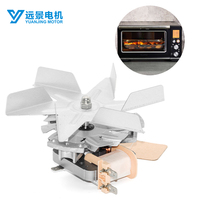 220v 230v 50Hz 60Hz moteur de ventilateur de moteur de pôle ombragé pour four à convection