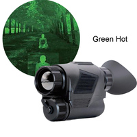 Caméra thermique infrarouge monoculaire portable LNTV-TMU 4-en-1 640*512 IP67 étanche 64G avec application WiFi, portée 400m, 25fps, zoom 1x