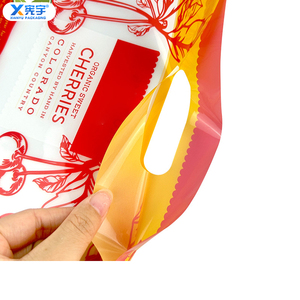 Bolsa de Embalaje Transparente de PE con Cierre, Duradera <span class=keywords><strong>y</strong></span> Autosellable, para Frutas como Uvas, Cerezas, Plátanos, Manzanas <span class=keywords><strong>y</strong></span> Naranjas - Product Image 3