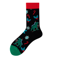 Crazy Socks Classic Retro Food Value Pack Nouveauté Crew Chaussettes Coffret cadeau pour hommes, femmes et enfants Tailles-Colorful Junk Food Print