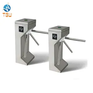 Automated Ticketing Entrance Counter Electric Tripod Metro Turnstile Gate