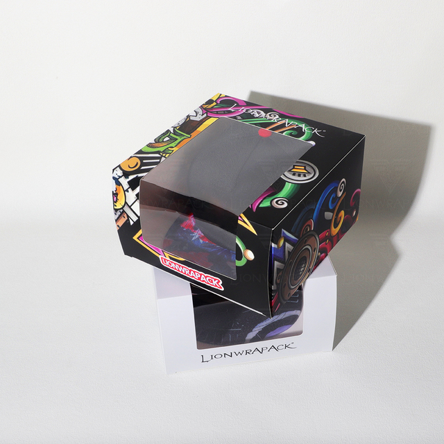 LionwrapacK Eco-Friendly Window Hat Boxes Wholesale, Durable Paper Boxes for Baseball Caps and Hip Hop Hats