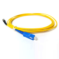 Kabel Patch Cord Serat Optik Feiboer Berkualitas Tinggi SC / LC Duplex Grosir OM1 OM2 OM3