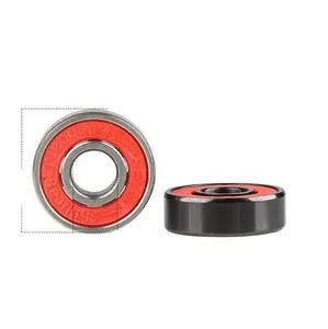 Customization Service Hybrid Ceramic ABEC9 Deep Groove Ball Bearing 608 608RS 608-2RS For Skating Skateboard