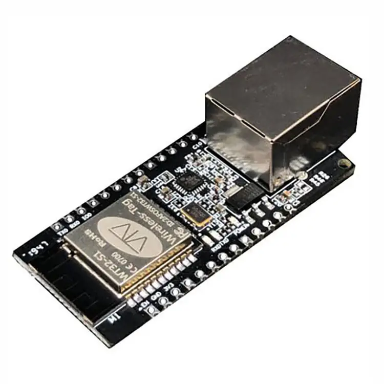 WT32-ETH01 label nirkabel esp32 modul Ethernet ESP32 papan ESP32-Dev-kitC wifi gateway dengan antarmuka RJ45 untuk Smart Gateway