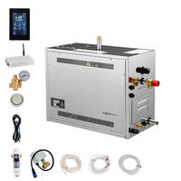 Générateur de vapeur électrique en acier inoxydable Atcsteam AT-W 15kW avec contrôle Bluetooth et Wi-Fi via application, écologique, pour usage commercial et turc