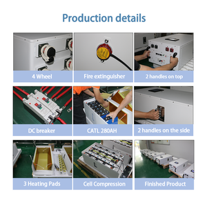 Yixiang แบตเตอรี่เก็บพลังงานแสงอาทิตย์16kwh 314AH 51.2โวลต์แบตเตอรี่ติดผนัง51.2โวลต์แบตเตอรี่ Lifepo4 300Ah 280Ah - Product Image 5