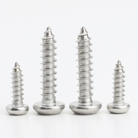 100 pièces/sac 304 goupille en acier inoxydable à tête ronde Torx anti-vol vis taraudeuse inviolable M2 M2.3 M2.6 M3 M3.5 M4 M5 M6 M8