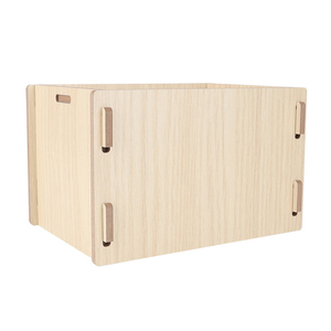 Furnitur kandang Hamster dekorasi habitat hewan kecil pondok Hideout kayu Chinchilla Marmot rumah - Product Image 3