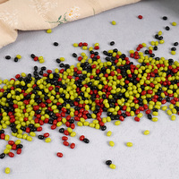 Petits modèles de haricots simulés (haricots mungo, haricots rouges, haricots noirs), kit d'accessoires pour la confection artisanale de desserts au sucre et d'articles DIY