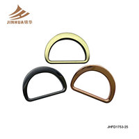 Sac anneau en métal D, joint torique accessoires de bagages matériels