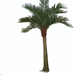 outdoor beach decorative tall and big topical artificial fake king coconut palm plants tree